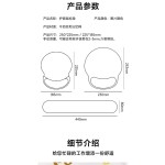 Kitty鼠标垫护手腕动漫软垫键盘手托小号桌垫鼠标手萌系可爱电竞